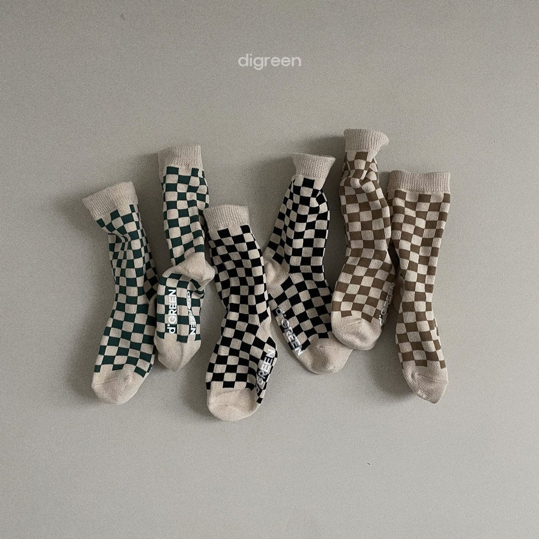 Checker Board Socks Set