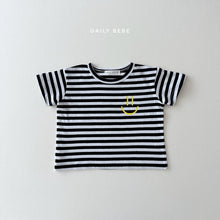 Load image into Gallery viewer, Smile Stripe Tee
