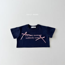 Load image into Gallery viewer, Moment Ribbon Crop Tee
