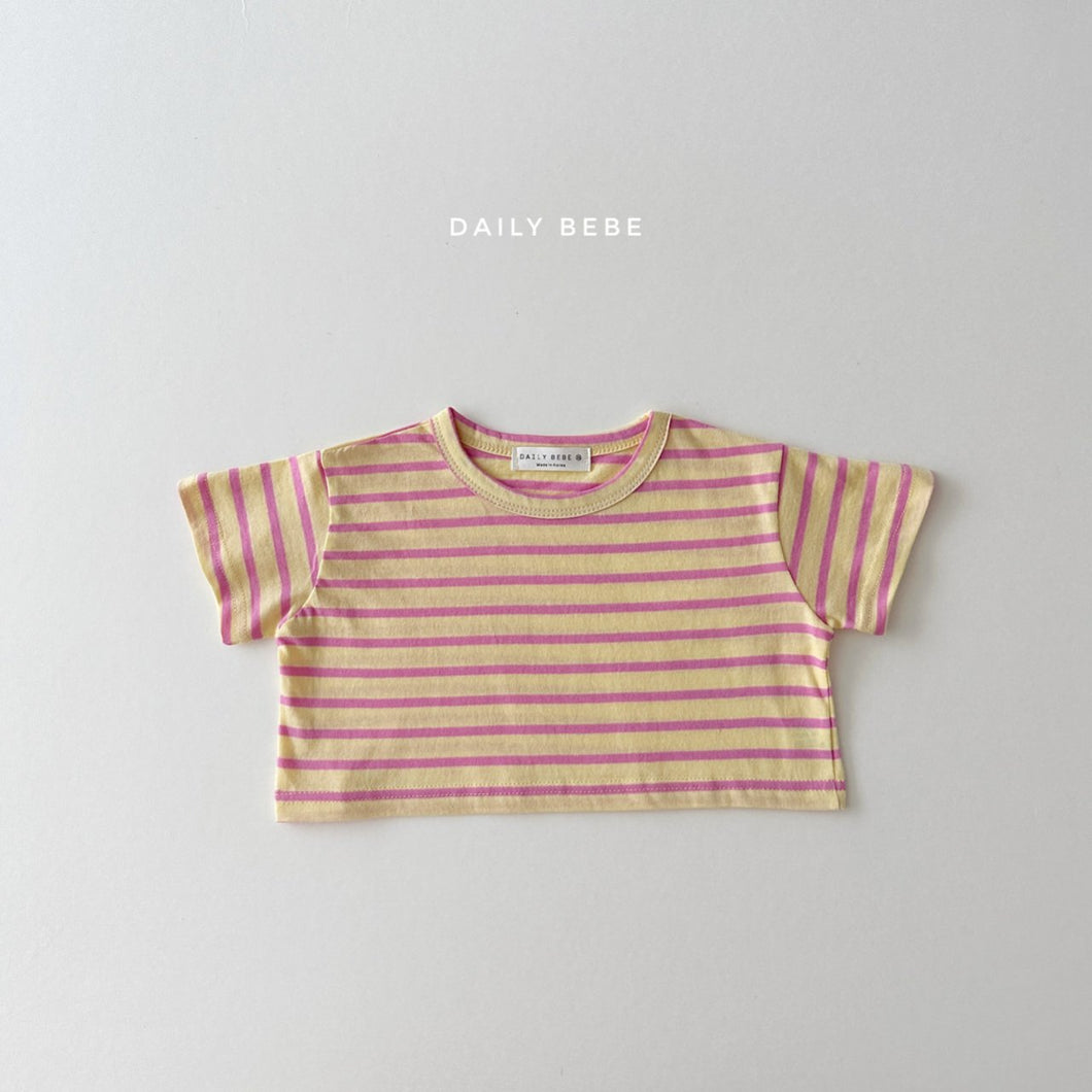 Stripe Crop Tee