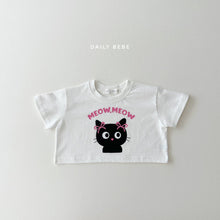 Load image into Gallery viewer, Kitty Crop Tee
