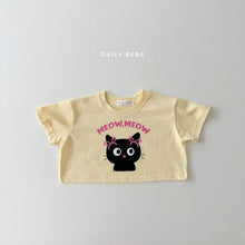 Load image into Gallery viewer, Kitty Crop Tee
