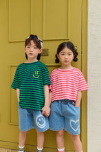 Load image into Gallery viewer, Stripe Crop Tee
