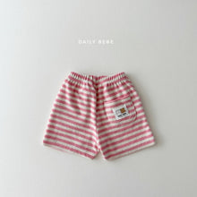 Load image into Gallery viewer, Stripe Terry Shorts
