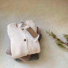 Load image into Gallery viewer, Classic Knit Cardigan - Pink Beige
