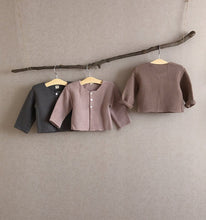 Load image into Gallery viewer, French Knit Cardigan - Cocoa
